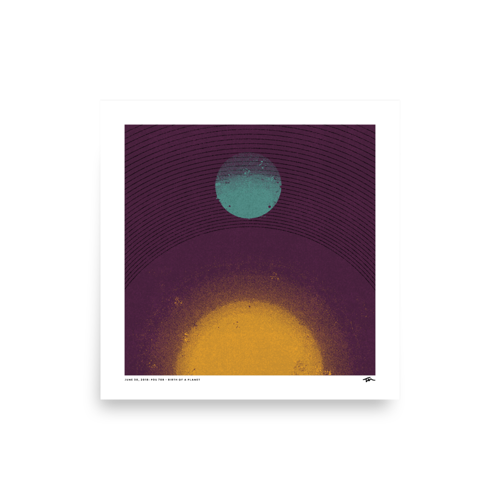 June 30, 2018: PDS 70B - Birth of a Planet