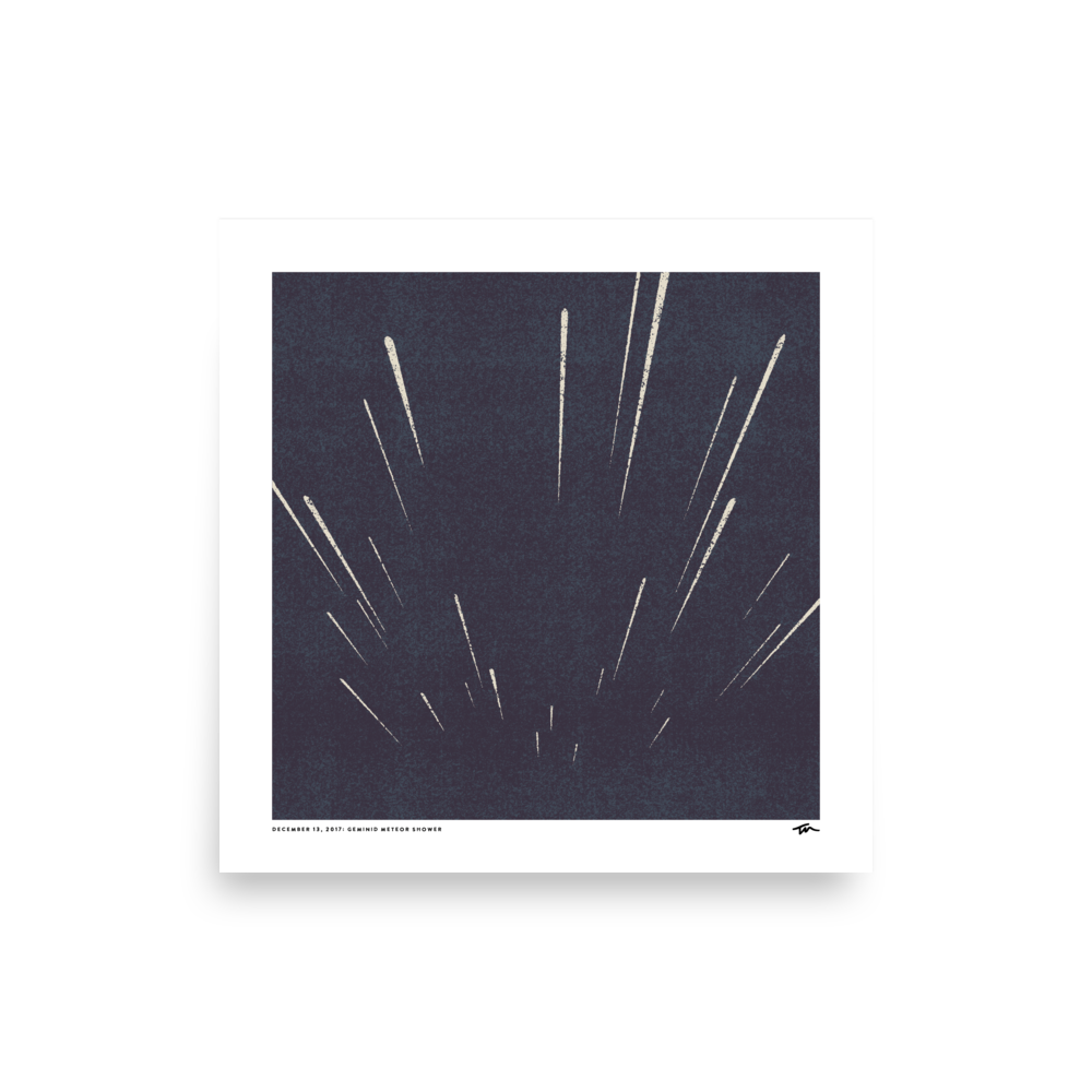 December 13, 2017: Geminid Meteor Shower